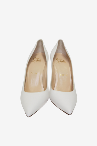 Christian Louboutin White Pumps sz 36 - Designer shoes at The Find Luxury Resale - Vancouver, Canada