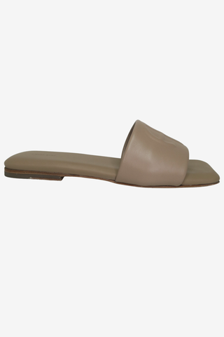 Anine Bing Leather Slides sz 37 - Designer sandals at The Find Luxury Resale - Vancouver, Canada