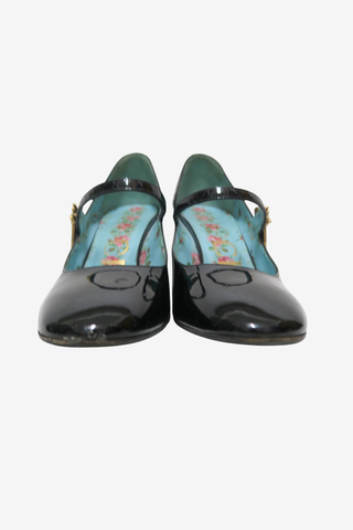 Gucci Bee Mary-Jane Pumps Sz 36.5