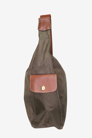 Longchamp Le Pliage Nylon Messenger - Designer Handbags at The Find Luxury Resale - Vancouver, Canada