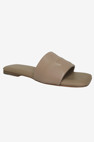 Anine Bing Leather Slides sz 37 - Designer sandals at The Find Luxury Resale - Vancouver, Canada
