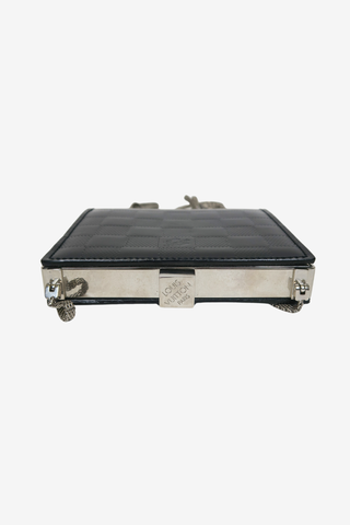 Louis Vuitton Vernis Patent Leather Minaudière - Designer Bag Strap at The Find Luxury Resale - Vancouver, Canada
