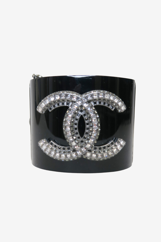 Chanel CC Cuff Bracelet - Designer Bracelet at The Find Luxury Resale - Vancouver, Canada