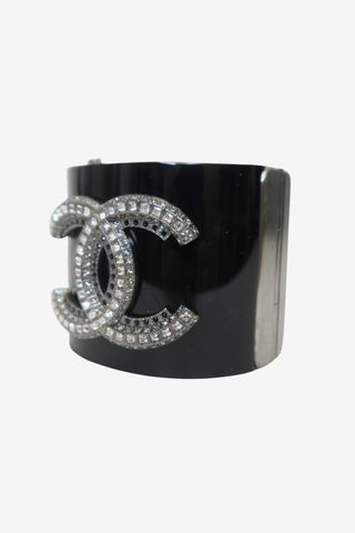 Chanel CC Cuff Bracelet - Designer Bracelet at The Find Luxury Resale - Vancouver, Canada