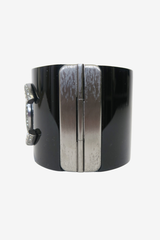 Chanel CC Cuff Bracelet - Designer Bracelet at The Find Luxury Resale - Vancouver, Canada