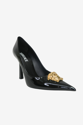 Versace Patent Pumps sz 39 - Designer Pumps at The Find Luxury Resale - Vancouver, Canada