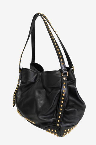 Burberry Studded Canterbury Tote - Designer Handbags at The Find Luxury Resale - Vancouver, Canada