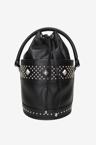 Saint Laurent Bahia Studded Bucket Bag