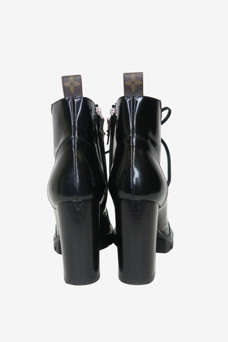 Louis Vuitton Monogram Star Trail Ankle Boot Sz 37.5 - Designer Boots at The Find Luxury Resale - Vancouver, Canada