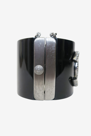 Chanel CC Cuff Bracelet - Designer Bracelet at The Find Luxury Resale - Vancouver, Canada