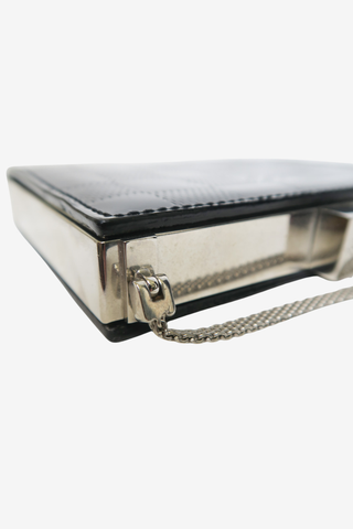 Louis Vuitton Vernis Patent Leather Minaudière - Designer Bag Strap at The Find Luxury Resale - Vancouver, Canada