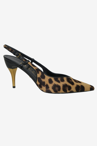 Gucci Ponyhair Sling Back Pumps sz 38 - Designer Pumps at The Find Luxury Resale - Vancouver, Canada