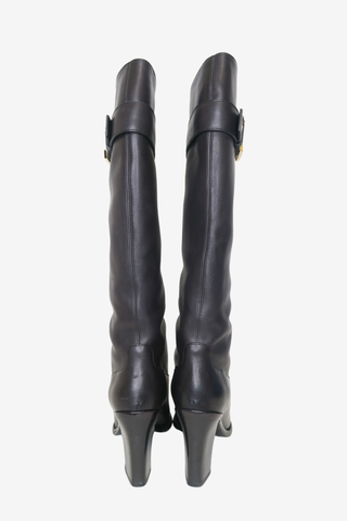 Louis Vuitton Leather Boots sz 36 - Designer boots at The Find Luxury Resale - Vancouver, Canada