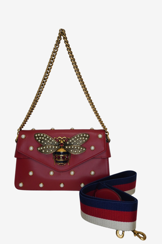 Gucci Pearl Studded Mini Queen Margaret Broadway