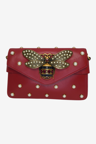 Gucci Pearl Studded Mini Queen Margaret Broadway