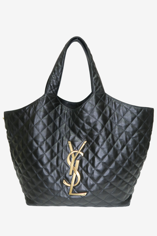 Saint Laurent Quilted Icare Maxi - Designer handbag at The Find Luxury Resale - Vancouver, Canada