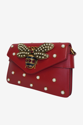 Gucci Pearl Studded Mini Queen Margaret Broadway