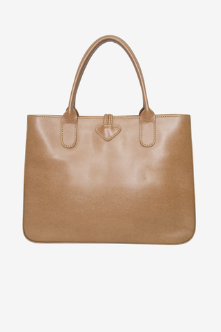 Longchamp Small Leather Tote - Designer Handbags at The Find Luxury Resale - Vancouver, Canada