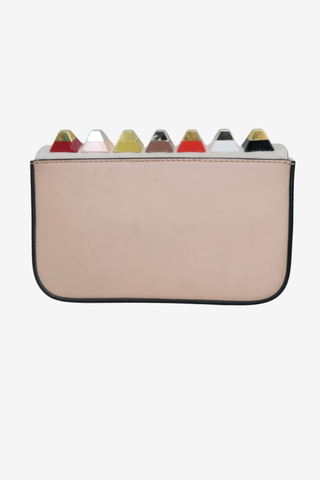 Fendi Pink Leather/Fur Crossbody Bag - Designer Handbags at The Find Luxury Resale - Vancouver, Canada