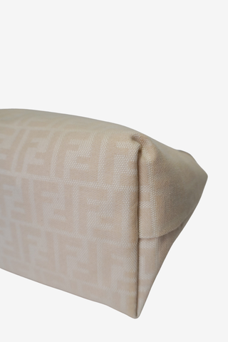 Fendi Zucchino FF Roll Tote - Designer handbag at The Find Luxury Resale - Vancouver, Canada