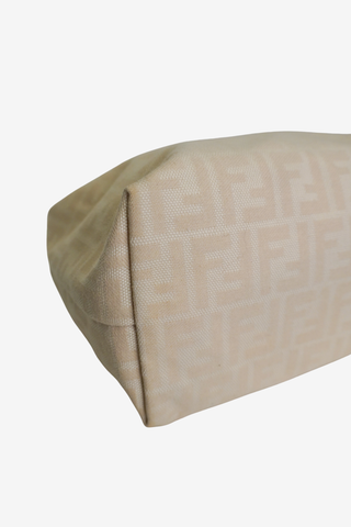 Fendi Zucchino FF Roll Tote - Designer handbag at The Find Luxury Resale - Vancouver, Canada