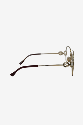 Gucci GG Gold Frames - Designer sunglasses at The Find Luxury Resale - Vancouver, Canada
