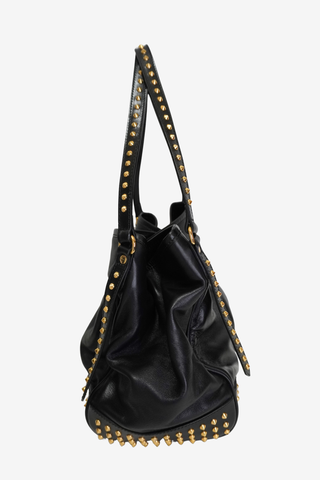 Burberry Studded Canterbury Tote - Designer Handbags at The Find Luxury Resale - Vancouver, Canada