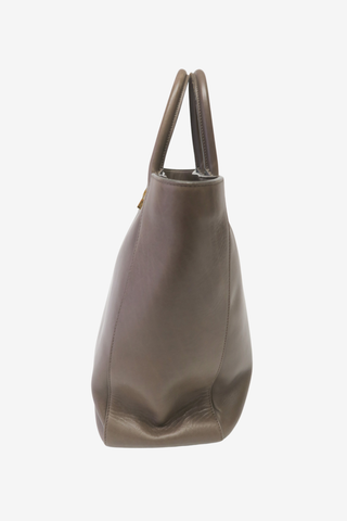 The Row Leather Tall Day Luxe Tote - Designer Handbags at The Find Luxury Resale - Vancouver, Canada