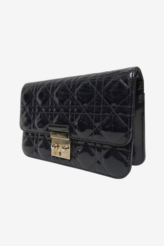Christian Dior Diorissimo Patent Small Miss Dior - Designer shoulder bag at The Find Luxury Resale - Vancouver, Canada
