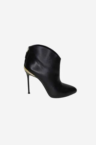 Roberto Cavalli Leather Boots sz 38