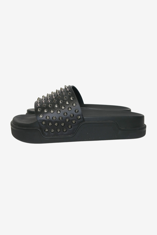 Christian Louboutin Pool Fun Slide Sz 40.5 - Designer shoes at The Find Luxury Resale - Vancouver, Canada