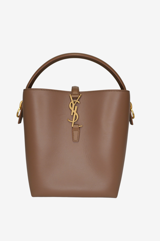 Saint Laurent Le 37 Small Leather Bucket Bag - Designer at The Find Luxury Resale - Vancouver, Canada