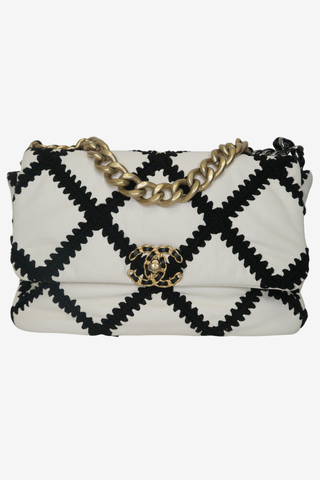Chanel Crochet Medium 19 Flap Bag - Designer Handbags at The Find Luxury Resale - Vancouver, Canada