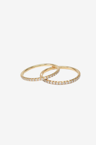 Tiffany & Co. 18K Diamond Full Eternity Ring - Designer Rings at The Find Luxury Resale - Vancouver, Canada