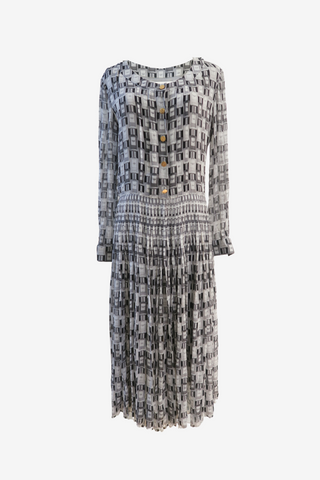 Celine Silk Long Dress sz 38 - Designer Blazer at The Find Luxury Resale - Vancouver, Canada