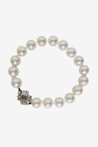 Tiffany & Co Pearl Bracelet Signature X Clasp