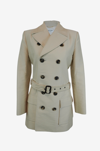 Saint Laurent Double Breasted Jacket sz 38