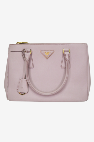Prada Saffiano Leather Galleria Tote Pink - Designer Handbags at The Find Luxury Resale - Vancouver, Canada