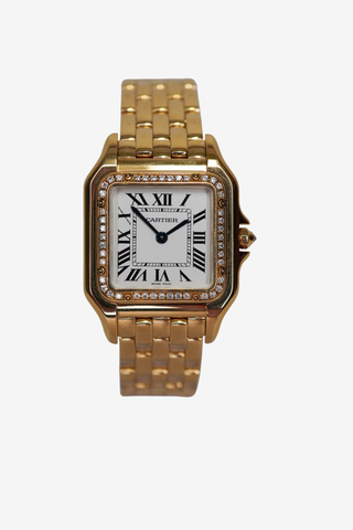Cartier Panthère de Cartier Watch Gold Diamond 27mm - Designer watch at The Find Luxury Resale - Vancouver, Canada