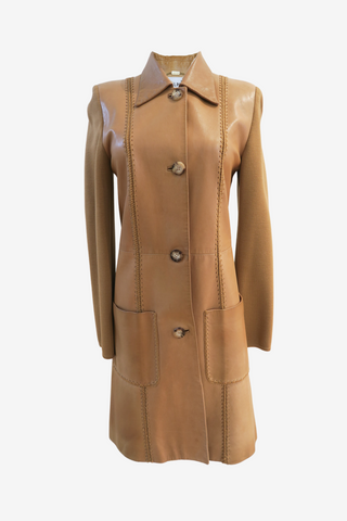 Celine Vintage Leather Jacket - Designer Jackets at The Find Luxury Resale - Vancouver, Canada