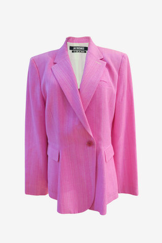 Jacquemus Le Coup De Soleil Blazer sz 42 - Designer Blazer at The Find Luxury Resale - Vancouver, Canada