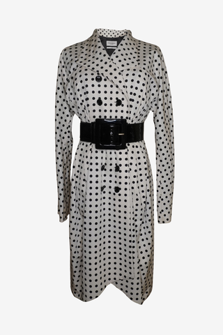 Saint Laurent Polka Dot Coat