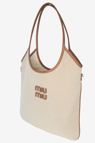 Miu Miu Canvas tote - Designer handbag at The Find Luxury Resale - Vancouver, Canada