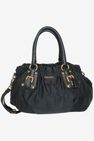 Prada Tessuto Shoulder Bag - Designer Handbags at The Find Luxury Resale - Vancouver, Canada