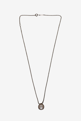 Tiffany & Co. Freshwater Pearl Link Pendant - Designer Necklace at The Find Luxury Resale - Vancouver, Canada