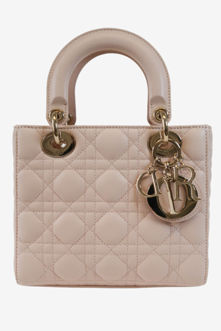 Christian Dior Leather Lady Dior Small - Designer Handbag at The Find Luxury Resale - Vancouver, Canada