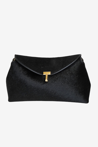 Toteme T-Lock Pony Hair Clutch