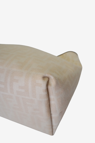Fendi Zucchino FF Roll Tote - Designer handbag at The Find Luxury Resale - Vancouver, Canada