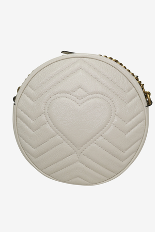 Gucci Marmont Round Mini Shoulder Bag - Designer Handbags at The Find Luxury Resale - Vancouver, Canada