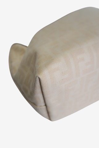 Fendi Zucchino FF Roll Tote - Designer handbag at The Find Luxury Resale - Vancouver, Canada
